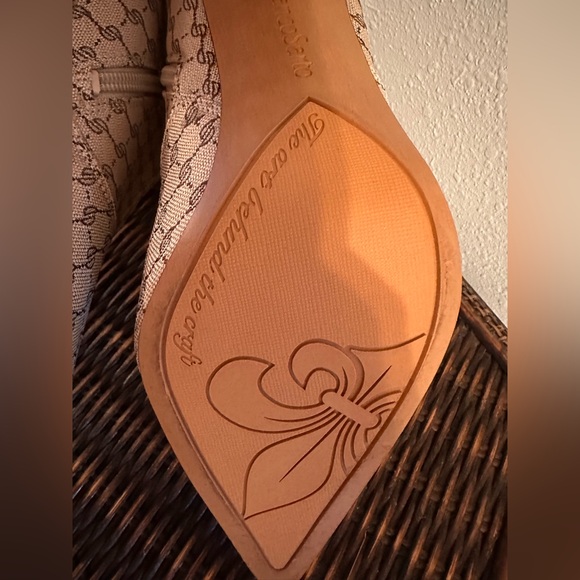 Tapestry Ankle Block Heel Boots (Franco Sarto) New Never Worn 💃EU 39 US 8.5M - Picture 9 of 9